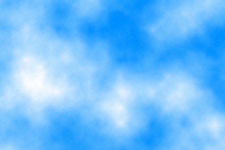 Blue sky with clouds in the afternoon, abstract backgroundの写真素材