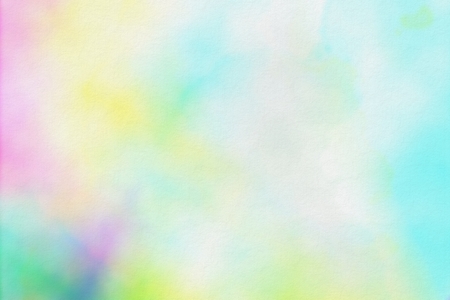 Colorful watercolor paper texture, soft backgroundの写真素材