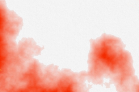 Red watercolor paper texture, abstract backgroundの写真素材