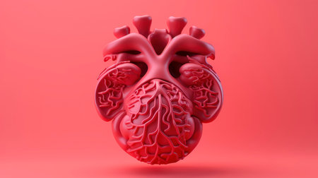 3D illustration of the human organ systems, Human internal organs. Anatomy. Nervous, circulatory, digestive, excretory, urinary,and bone systems. Medical education concept, Generative AI illustrationの素材