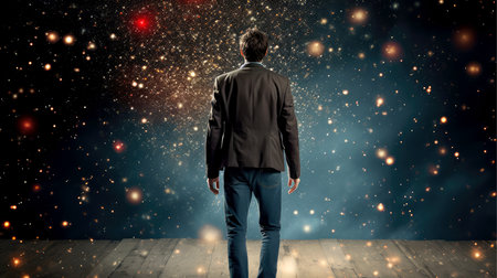 Psychic waves experimentation, psychedelia, and bold mental, emotional, and spiritual journey, journey into wellness with psychic waves, Generative AI illustrationの素材