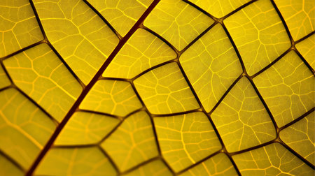 Close up texture leaf structure macro photography, abstract texture, Generative AI illustrationの素材