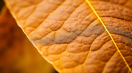 Close up texture leaf structure macro photography, abstract texture, Generative AI illustrationの素材