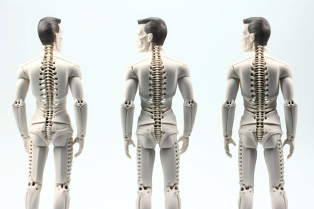 Abstract 3d human character health care concept,psychotherapy,doctor,disease treatment, Generative AIの素材