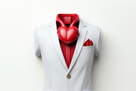 Abstract 3d human character health care concept,psychotherapy,doctor,disease treatment, Generative AIの素材