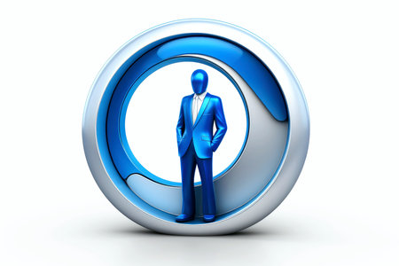 Abstract 3d human character health care concept,psychotherapy,doctor,disease treatment, Generative AIの素材