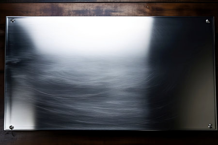 Close-up silver metallic object, abstract background, Generative AIの素材