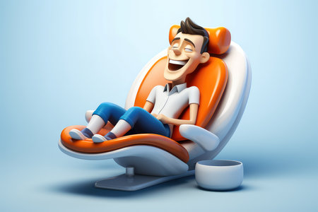 Abstract 3d human character health care concept,psychotherapy,doctor,disease treatment, Generative AIの素材