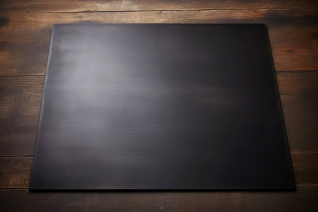 Close-up black metallic wall, abstract pattern background, Generative AIの素材