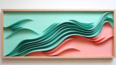 Close-up, wood marquetry wallpaper, abstract pattern background, Generative AIの素材