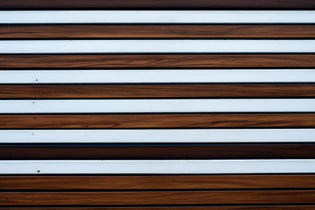 Close-up, wood board background,empty wooden wall, Generative AIの素材