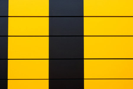 Close-up yellow metallic object, abstract texture background, Generative AIの素材