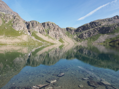 Mirror lakeの写真素材