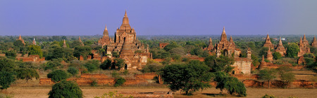 Bagan temple viewの写真素材