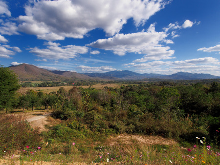 Landscape Pai, Thailandの写真素材