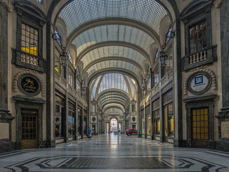 San Federico Gallery, Turin, Italyのeditorial素材