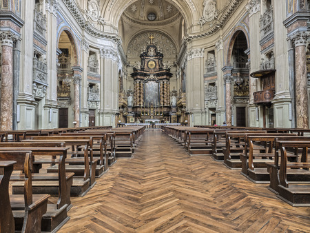 San Filippo Neri Church, Turin, Italyのeditorial素材
