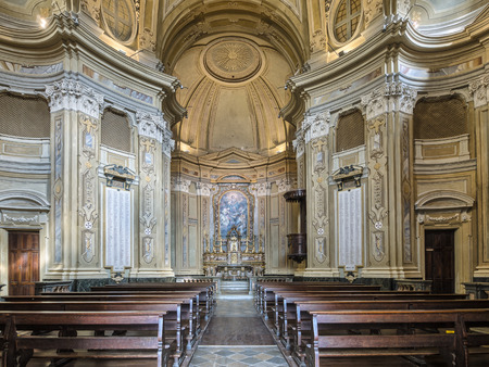 Santa Pelagia Church, Turin, Italyのeditorial素材