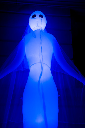 Halloween mystery inflatable spooky decoration no people の写真素材