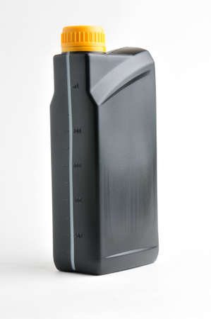 Black barrel on isolated white background