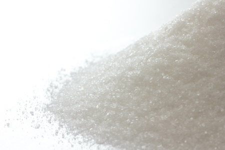 White sugar crystalsの写真素材