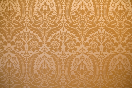 Damask fabric wall cover backgroundの写真素材
