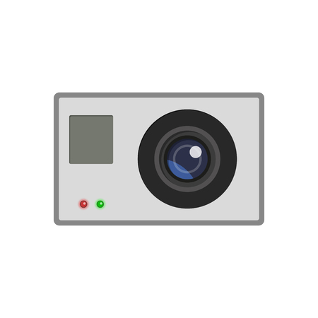 Active camera image in a realistic style.のイラスト素材