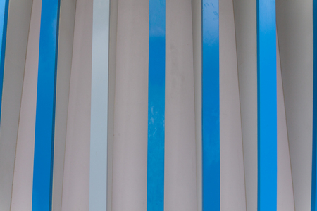Colorful wall at modern building in thailandの写真素材
