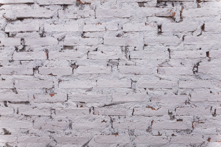 old White concrete block wall texture backgroundの写真素材