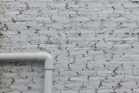 old White concrete block wall texture backgroundの写真素材