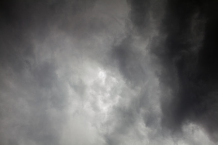 abstract of dark cloud before storm at eveningの写真素材