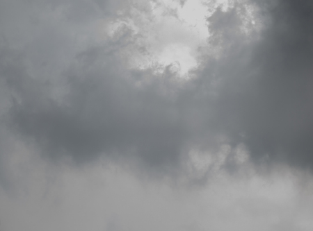 abstract of dark cloud before storm at eveningの写真素材