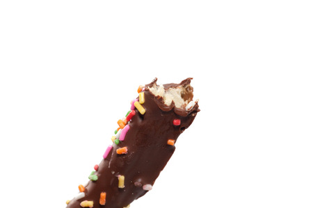 colorful doughnut Stick isolated on white backgroundの写真素材