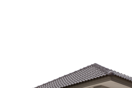 outdoor roof of the townhouse at thailandの写真素材