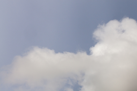 grey sky before raining at evening in thailandの写真素材