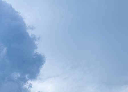 grey cloud before storm coming in thailandの写真素材