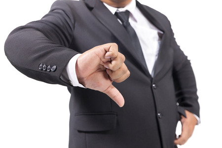 Businessman In a Suit unlike handの写真素材