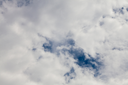 grey cloud before storm coming in thailandの写真素材