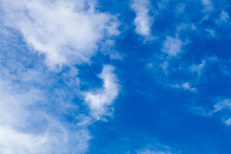 fresh blue cloud on sunny day in thailandの写真素材
