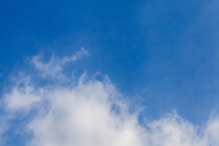sad blue sky before raining in thailandの写真素材