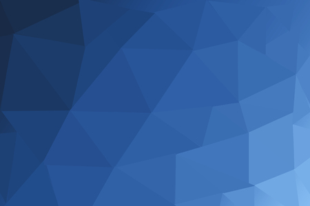 DARK BLUE blurry triangle polygon backgroundの写真素材