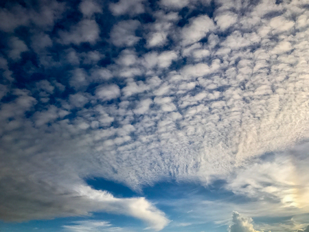 fresh Cloud with blue sky at thailandの写真素材