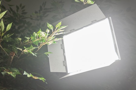 LED lighting equipment for photo and video productionの写真素材