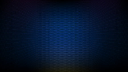 abstract futuristic blue background glowing net network data system technology styleのイラスト素材