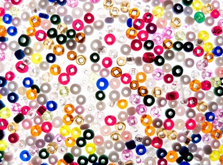 Backgrounds from  coloured costume jewelleryの写真素材