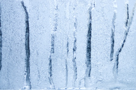 Pattern of frost on glass
