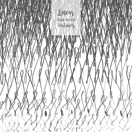 Hand-drawn pen ink patterns.のイラスト素材