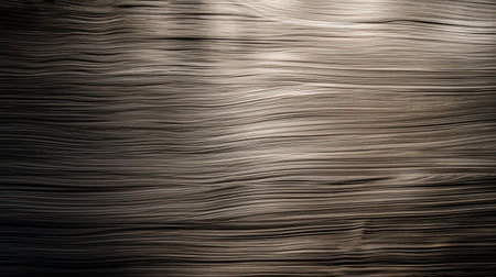 close-up view of a brushed metal texture, capturing the smooth surface with subtle reflectionsの素材