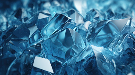 Abstract Ice Shapes Backgroundの素材