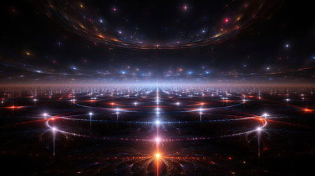 Quantum gates orchestrating precise qubit transformations embodying the intricate manipulation of quantum states.の素材